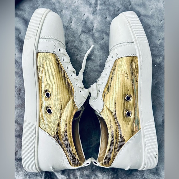 Women’s Christian Loubouton sneakers/trainers size 37 - Picture 2 of 8